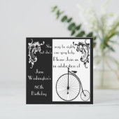 Invitation pour l'anniversaire du vieux vélo de mo (Debout devant)
