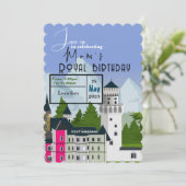 Invitation pour l'anniversaire royal de maman (Debout devant)