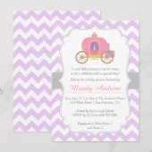 Invitation pour l'arrivée de la Princesse au Carro (Devant / Derrière)