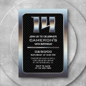 Invitation pour le 14e anniversaire du garçon