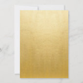 Invitation pour le 1er anniversaire (Dos)