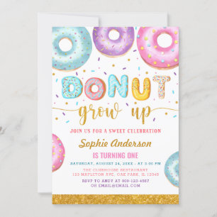 Invitation pour le 1er anniversaire