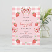 Invitation pour le 1er anniversaire de Berry First (Debout devant)