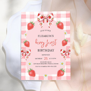 Invitation pour le 1er anniversaire de Berry First