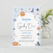 Invitation pour le 1er anniversaire de Blue Spooky (Debout devant)