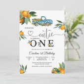 Invitation pour le 1er anniversaire de Blue Truck  (Debout devant)