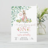 Invitation pour le 1er anniversaire de Bunny (Debout devant)