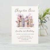 Invitation pour le 1er anniversaire de Chapter One (Debout devant)