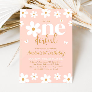 Invitation pour le 1er anniversaire de Daisy, n'es