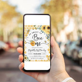 Invitation pour le 1er anniversaire de Douce comme