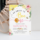 Invitation pour le 1er anniversaire de Douce comme