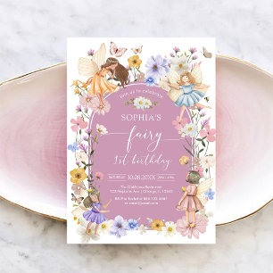 Invitation pour le 1er anniversaire de Fairy First