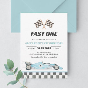 Invitation pour le 1er anniversaire de Fast One Ra