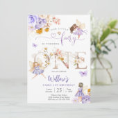Invitation pour le 1er anniversaire de Fée (Debout devant)