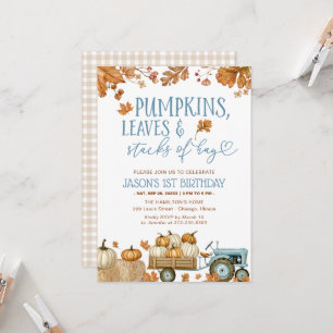Invitation pour le 1er anniversaire de garçon aux