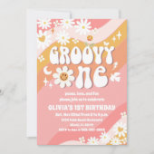 Invitation pour le 1er anniversaire de Groovy Dais (Devant)