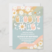Invitation pour le 1er anniversaire de Groovy Dais (Devant)