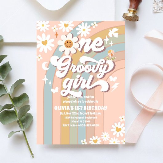 Invitation pour le 1er anniversaire de Groovy Dais
