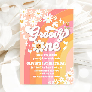 Invitation pour le 1er anniversaire de Groovy Dais