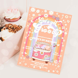 Invitation pour le 1er anniversaire de Groovy Dais