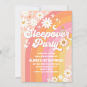 Invitation pour le 1er anniversaire de Groovy Slee (Devant)