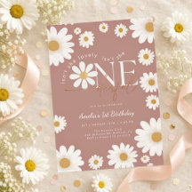 Invitation pour le 1er anniversaire de la charmant