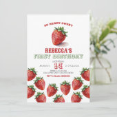 Invitation pour le 1er anniversaire de la douce fr (Debout devant)