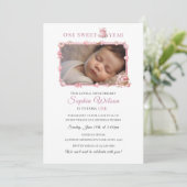 Invitation pour le 1er anniversaire de la douce pe (Debout devant)