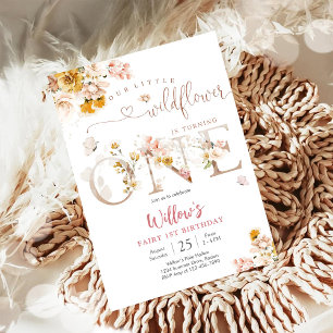 Invitation pour le 1er anniversaire de la Fée aux 