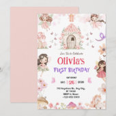 Invitation pour le 1er anniversaire de la Fée des (Devant / Derrière)