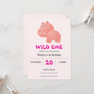 Invitation pour le 1er anniversaire de l'Hippo aff