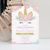 Invitation pour le 1er Anniversaire de Licorne Arc