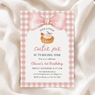 Invitation pour le 1er anniversaire de Little Cuti