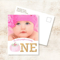 Invitation pour le 1er anniversaire de Little Pump