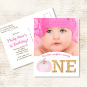 Invitation pour le 1er anniversaire de Little Pump