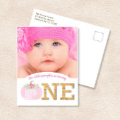 Invitation pour le 1er anniversaire de Little Pump