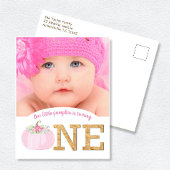 Invitation pour le 1er anniversaire de Little Pump