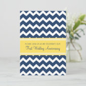 Invitation pour le 1er anniversaire de mariage Che (Debout devant)