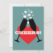 Invitation pour le 1er anniversaire de mariage - S (Devant)