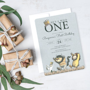 Invitation pour le 1er anniversaire de Max et les