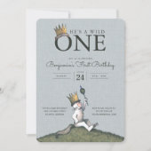 Invitation pour le 1er anniversaire de Max et les  (Devant)