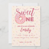 Invitation pour le 1er anniversaire de notre chéri (Devant)