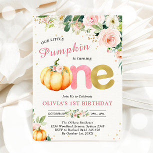 Invitation pour le 1er anniversaire de notre petit