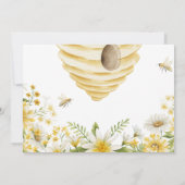 Invitation pour le 1er anniversaire de Notre Petit (Dos)