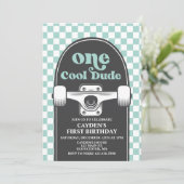 Invitation pour le 1er anniversaire de One Cool Du (Debout devant)