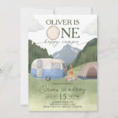 Invitation pour le 1er anniversaire de One Happy C (Devant)