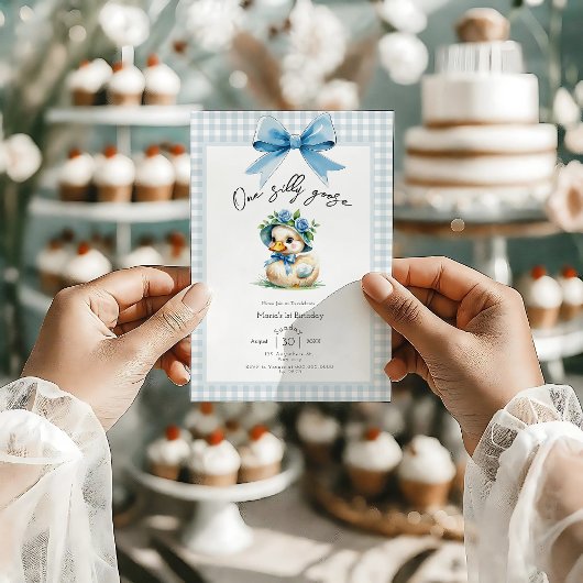 Invitation pour le 1er anniversaire de One Silly G