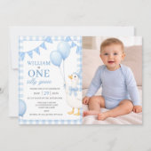 Invitation pour le 1er anniversaire de One Silly G (Devant)
