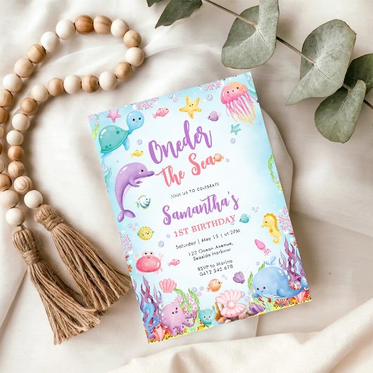 Invitation pour le 1er anniversaire de Oneder The