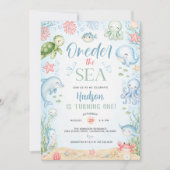 Invitation pour le 1er anniversaire de Oneder the (Devant)